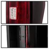 Spyder LED Tail Lights for 2017 to 2018 Ford F-250 Super Duty with Factory LED Tail Lights & Blind Spot Monitoring, Red Clear - image 7