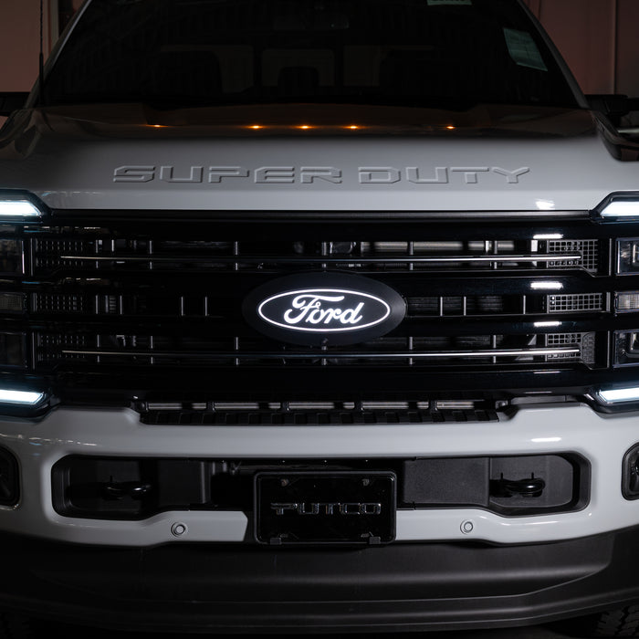 Putco Luminix Light Up LED Grille Emblem for 2025-2027 Ford F-250, F-350 & F-450 Super Duty - image 7