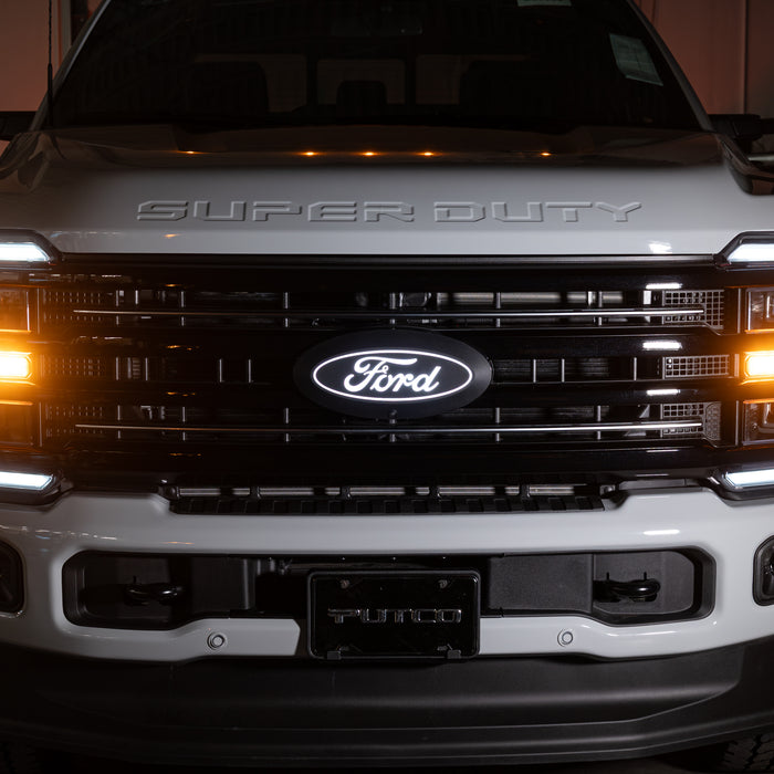Putco Luminix Light Up LED Grille Emblem for 2025-2027 Ford F-250, F-350 & F-450 Super Duty - image 8