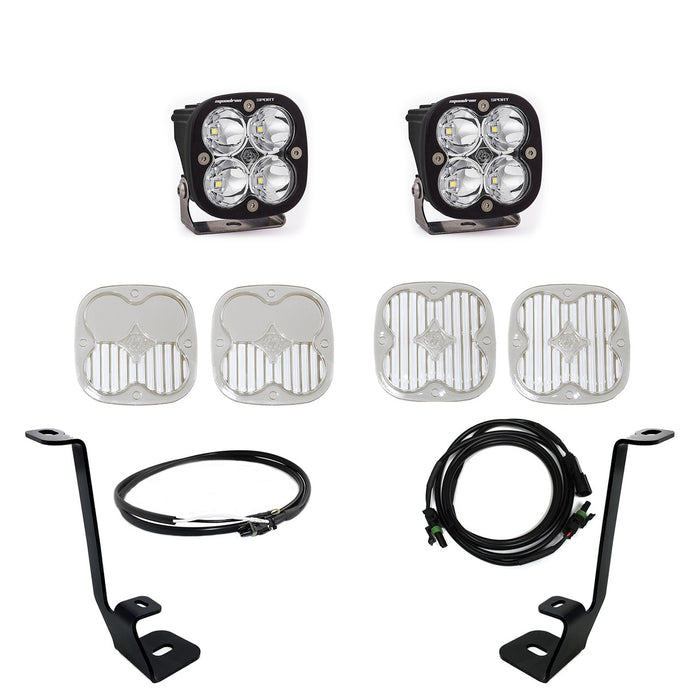 Baja Designs Squadron Sport Upfitter A-Pillar Ditch Light Kit for 2021 to 2023 Ford F-150 - image 2