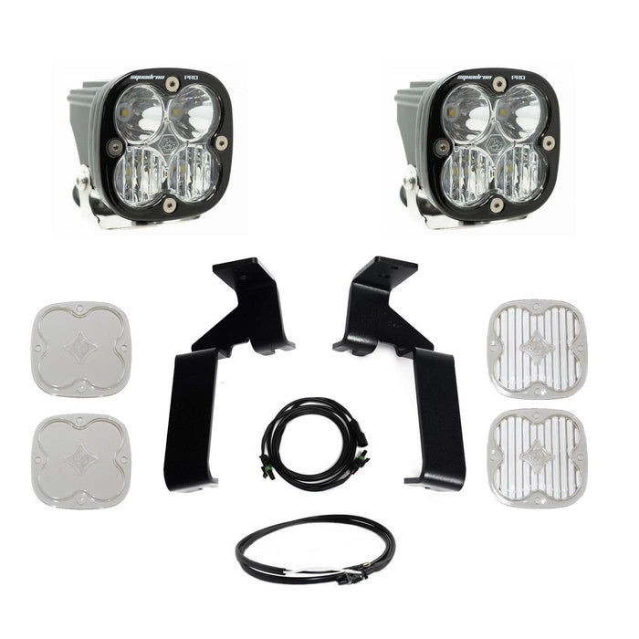 Baja Designs Squadron Pro A-Pillar Ditch Light Kit for 2021 to 2026 Ford F-150 Raptor - image 1