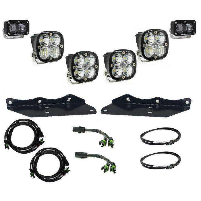 Baja Designs Squadron & S2 SAE Sportsman Fog Pocket LED Light Kit for 2017 to 2020 Ford F-150 Raptor - image 1
