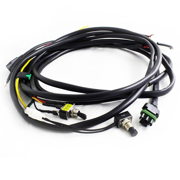 Baja Designs OnX6+ 30 Inch LED Light Bar Kit with Hi-Power Wiring Harness: wiring harness