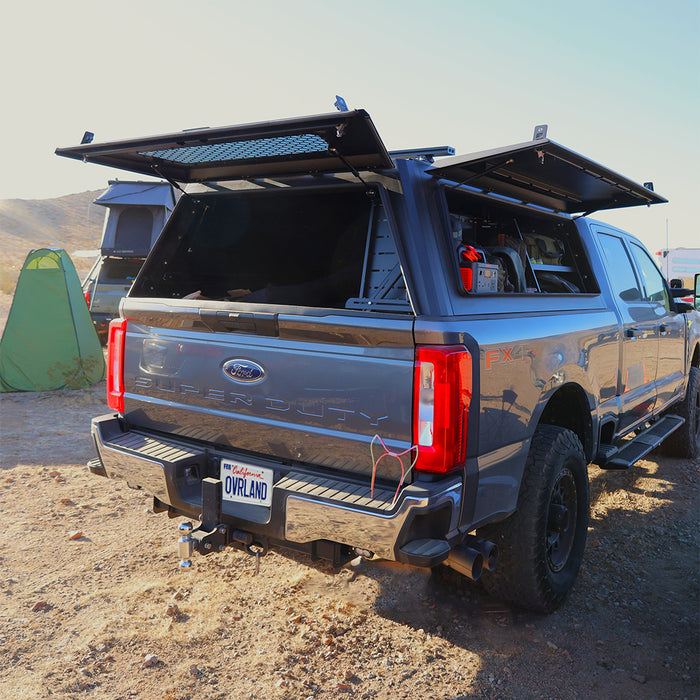 OVS Expedition Truck Cap for 2023–2027 Ford F-250/F-350 6.8 ft Bed (70100009)