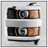 Spyder OE Replacement Headlights Pair Kit for 2015 to 2019 Chevrolet Silverado 2500HD & 3500HD with Factory Halogen Headlights - image 4