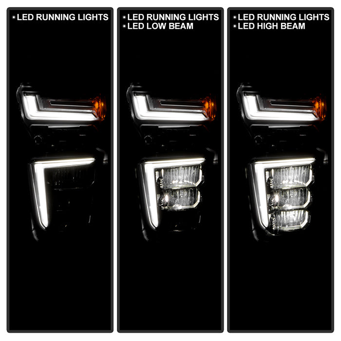 Spyder OE Replacement Headlights for 2020 to 2023 Chevrolet Silverado 2500HD & 3500HD with Factory LED Headlights - image 7