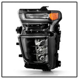 Spyder OE Replacement Headlights for 2020 to 2023 Chevrolet Silverado 2500HD & 3500HD with Factory LED Headlights - image 9