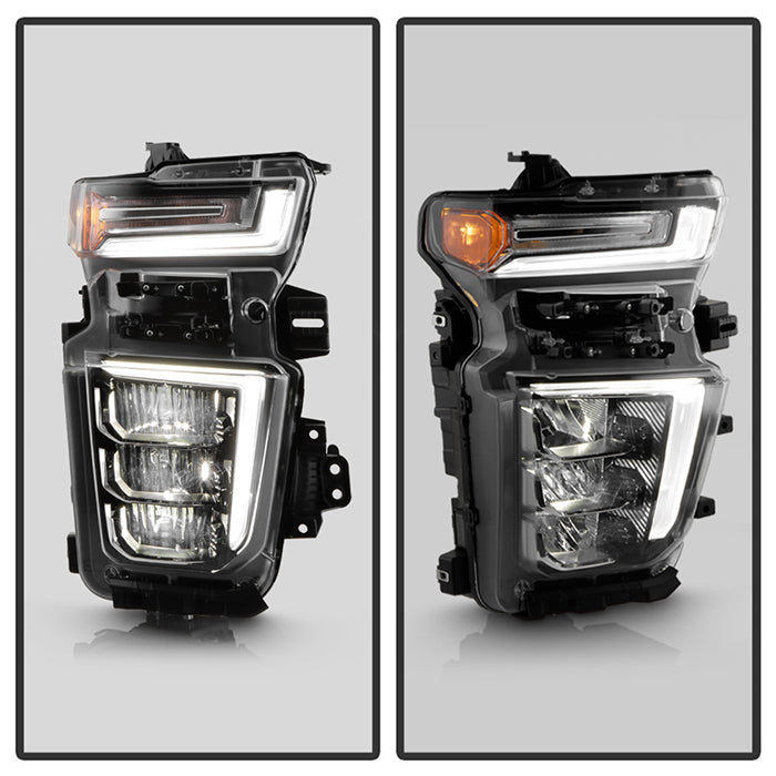 Spyder OE Replacement Headlights for 2020 to 2023 Chevrolet Silverado 2500HD & 3500HD with Factory LED Headlights - image 6