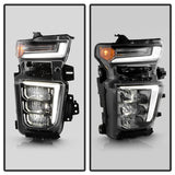 Spyder OE Replacement Headlights Pair Kit for 2020 to 2023 Chevrolet Silverado 2500HD & 3500HD with Factory LED Headlights - image 6
