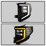 Spyder OE Replacement Headlights for 2022 to 2024 GMC Sierra 1500 AT4 with Factory LED Headlights - image 3