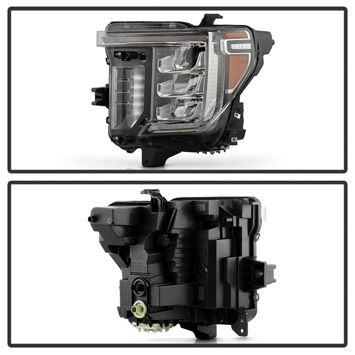 Spyder OE Replacement Headlights for 2020 to 2023 GMC Sierra 2500HD & 3500HD Denali, AT4 & SLT - image 4
