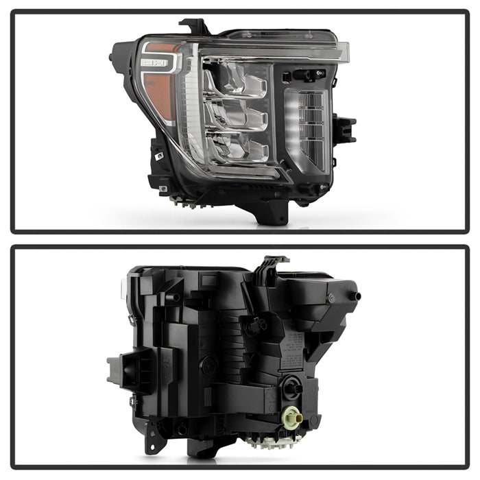 Spyder OE Replacement Headlights for 2020 to 2023 GMC Sierra 2500HD & 3500HD Denali, AT4 & SLT - image 5
