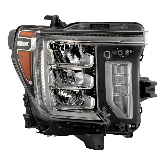 Spyder OE Replacement Headlights for 2020 to 2023 GMC Sierra 2500HD & 3500HD Denali, AT4 & SLT - image 2