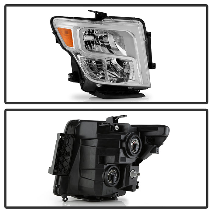 Spyder OE Replacement Headlights for 2016 to 2021 Nissan Titan with Factory Halogen Headlights, Passenger Side - image 2