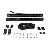 TrailFX 20 Inch Black Edition Single Row LED Light Bar Kit with Wiring Harness: 20 Inch Black Edition Single Row LED Light Bar