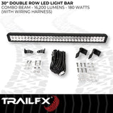 TrailFX Double Row LED Light Bar - 30 Inch, Standard (view 5)