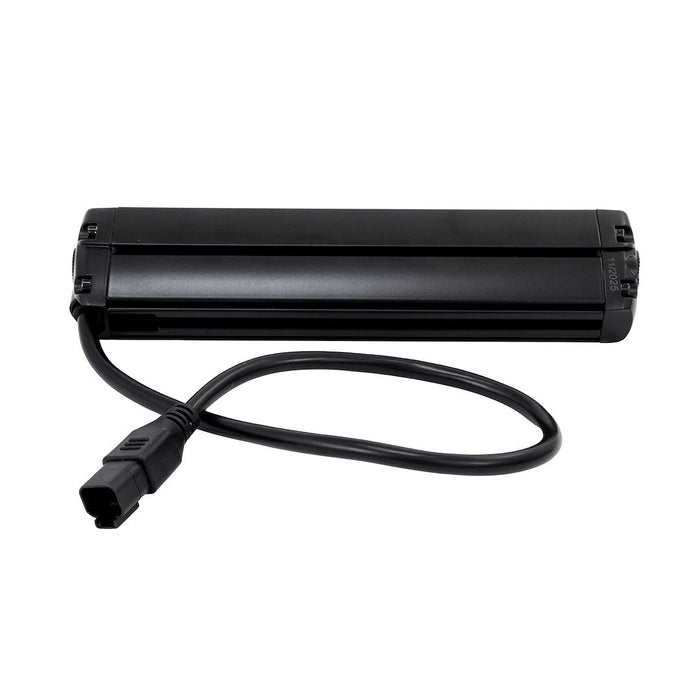 TrailFX 10 Inch Black Edition Single Row LED Light Bar Kit with Wiring Harness: 10 Inch Black Edition Single Row LED Light Bar