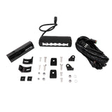 TrailFX 6 Inch Black Edition Single Row LED Light Bar Kit with Wiring Harness: 6 Inch Black Edition Single Row LED Light Bar