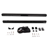 TrailFX 30 Inch Black Edition Single Row LED Light Bar Kit with Wiring Harness: 30 Inch Black Edition Single Row LED Light Bar