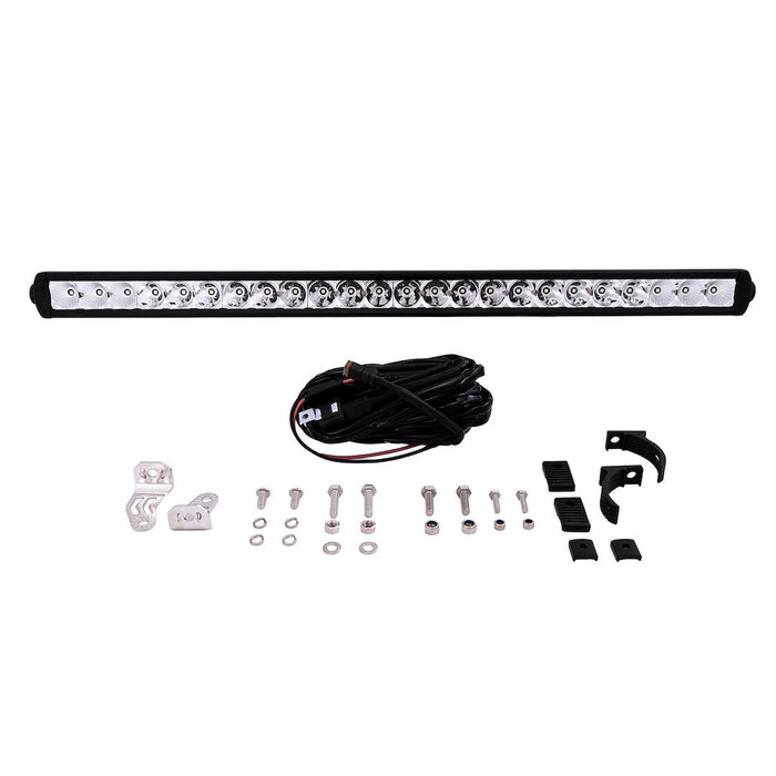 TrailFX 30 Inch Single Row LED Light Bar Kit with Wiring Harness: 30 Inch Single Row LED Light Bar