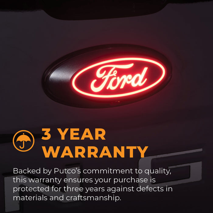 Putco Luminix Light Up LED Grille Emblem for 2018-2023 Ford F-150 & 2022-2023 F-150 Lightning without Front Camera - image 10