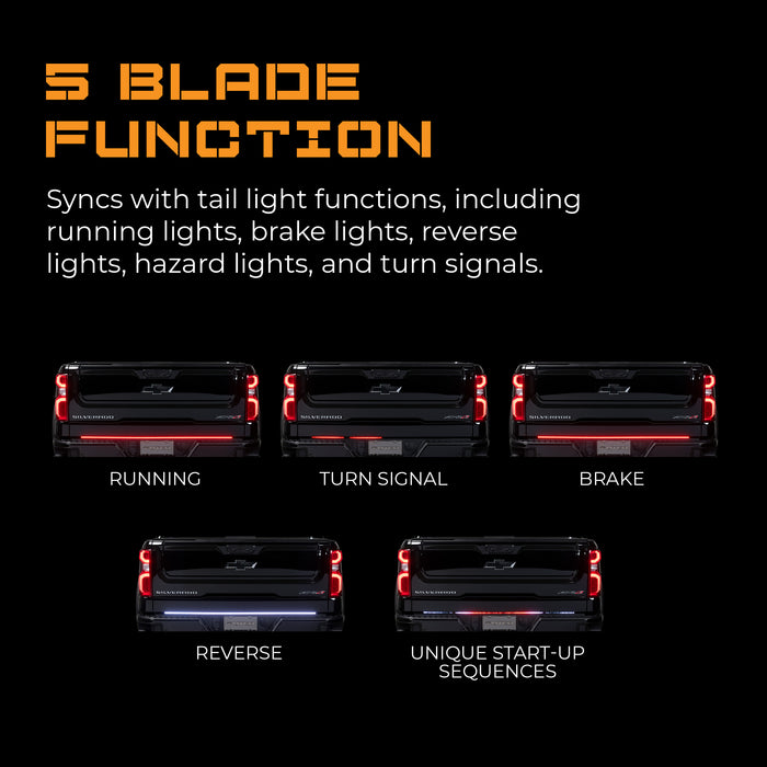 Putco Freedom Blade LED Tailgate Light Bar for 2025-2027 RAM 2500 & 3500 - image 2
