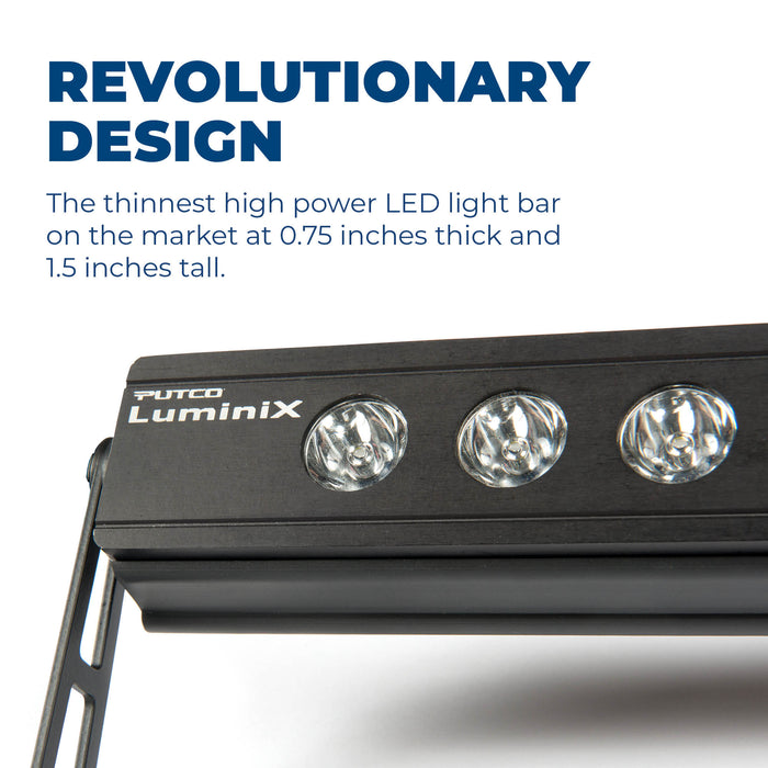 Putco Luminix High Power 20 Inch LED Light Bar Kit with Heavy Duty Wiring Harness: Luminix High Power 20 Inch LED Light Bar