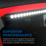 Putco Luminix High Power 30 Inch LED Light Bar Kit with Heavy Duty Wiring Harness: Luminix High Power 30 Inch LED Light Bar