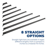 Putco Luminix High Power 6 Inch LED Light Bar Kit with Heavy Duty Wiring Harness: Luminix High Power 6 Inch LED Light Bar