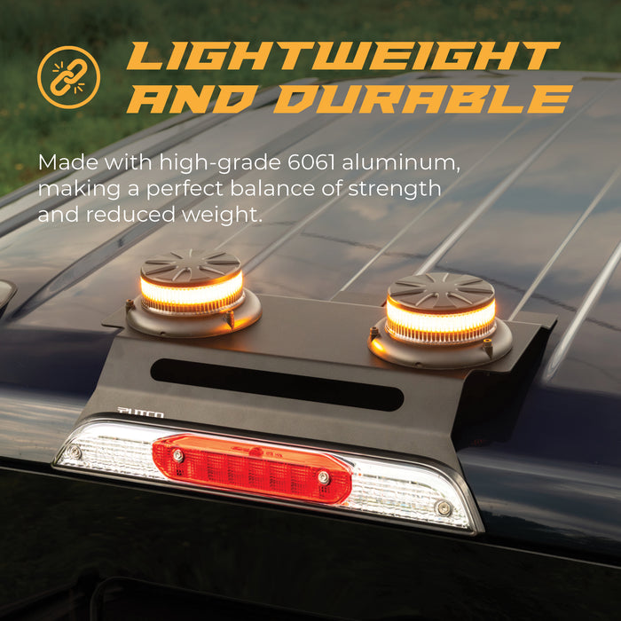Putco Dual-Beacon LED Strobe Kit with Third Brake Light Mount for 2015-2027 Ford F-150 & 2017-2027 F-250, F-350 & F-450 - image 4