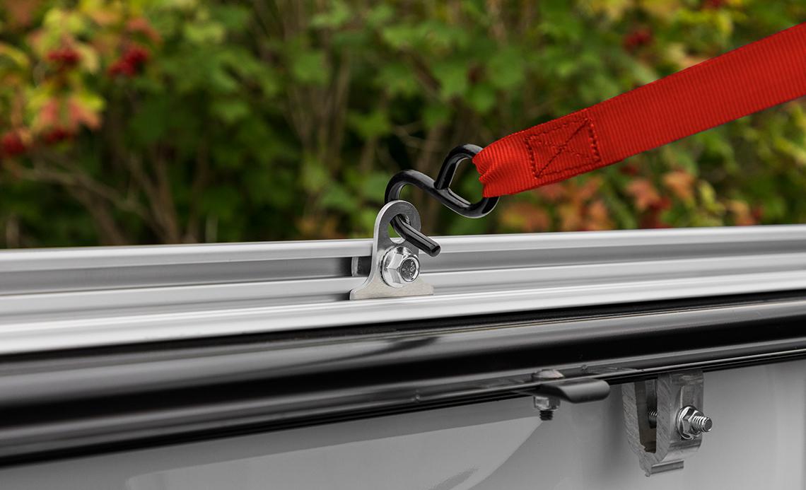 ADARAC Aluminum Utility Rails For 19-26 Chevrolet/GMC Silverado/Sierra 1500 6'6" Bed