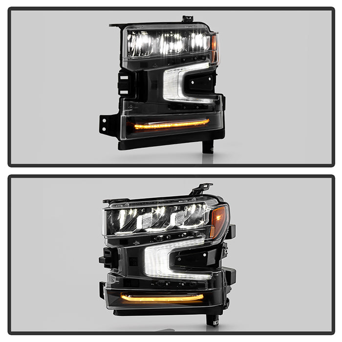 Spyder OE Replacement Headlights for 2019 to 2023 Chevrolet Silverado 1500 with Factory LED Headlights - image 5