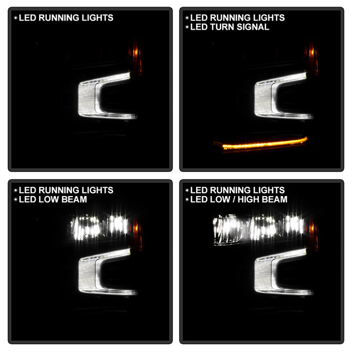 Spyder OE Replacement Headlights for 2019 to 2023 Chevrolet Silverado 1500 with Factory LED Headlights - image 7