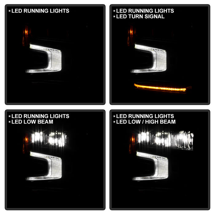 Spyder OE Replacement Headlights for 2019 to 2023 Chevrolet Silverado 1500 with Factory LED Headlights - image 8