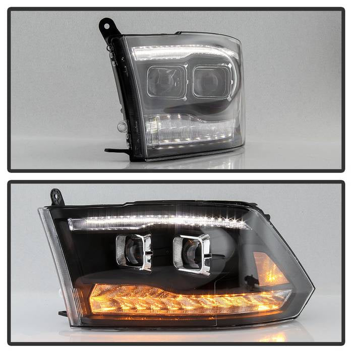 Spyder xTune Projector Headlights for 2009 to 2018 RAM 1500 & 2010 to 2018 RAM 2500/3500 with Factory Halogen Headlights - image 9
