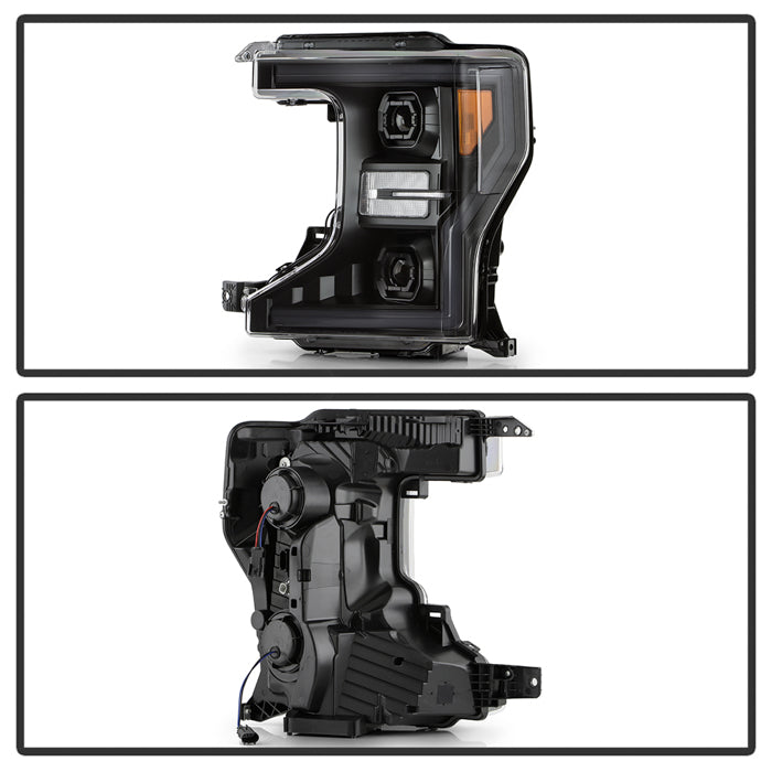 Spyder xTune Projector Headlights for 2020 to 2022 Ford F-250 & F-350 Super Duty with Factory Halogen Headlights - image 2