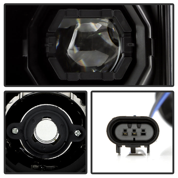 Spyder xTune Projector Headlights for 2020 to 2022 Ford F-250 & F-350 Super Duty with Factory Halogen Headlights - image 4