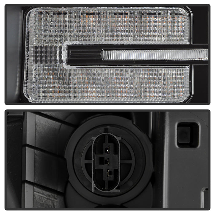 Spyder xTune Projector Headlights for 2020 to 2022 Ford F-250 & F-350 Super Duty with Factory Halogen Headlights - image 6