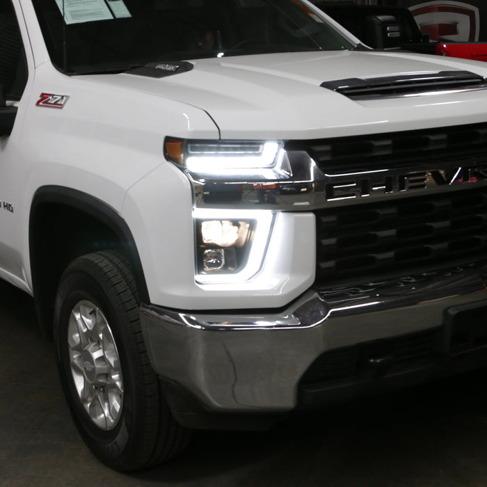 Spyder Signature Projector Headlights for 2020 to 2023 Chevrolet Silverado 2500HD & 3500HD with Factory Halogen Headlights - image 14