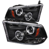 Spyder Signature Projector Headlights for 2009 to 2018 RAM 1500 & 2010 to 2018 RAM 2500/3500 with Factory Halogen Headlights - image 1