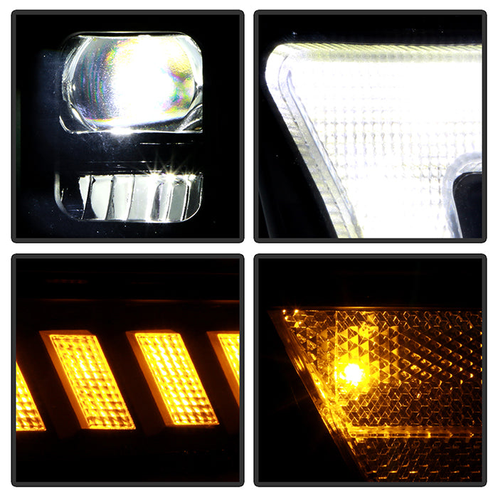Spyder Apex LED Headlights for 2019 to 2022 RAM 2500 & 3500 with Factory Halogen Headlights - image 2
