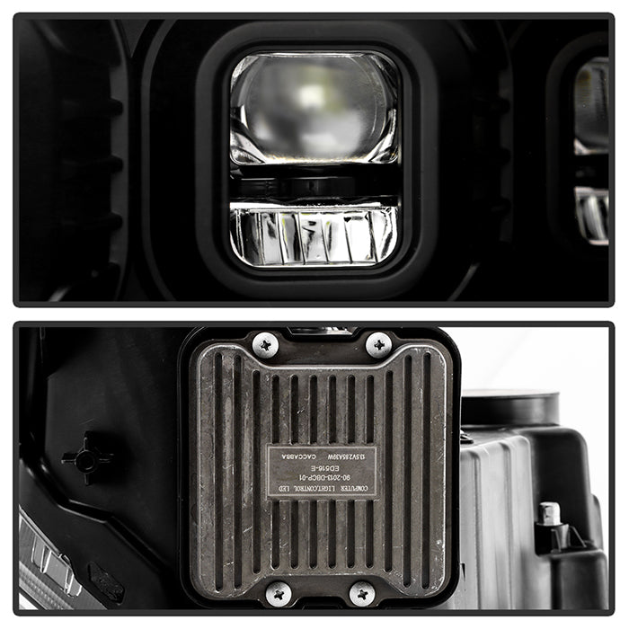 Spyder Apex LED Headlights for 2019 to 2022 RAM 2500 & 3500 with Factory Halogen Headlights - image 5