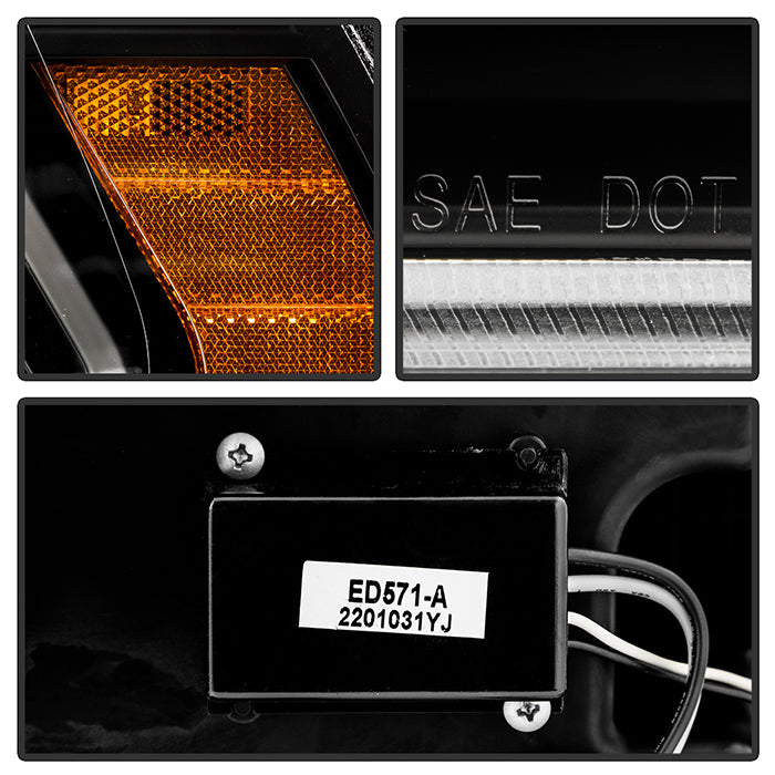 Spyder Apex LED Headlights for 2019 to 2022 RAM 2500 & 3500 with Factory Halogen Headlights - image 8