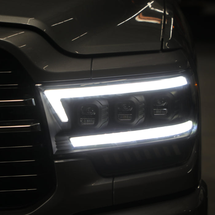 Spyder Apex LED Headlights for 2019 to 2022 RAM 2500 & 3500 with Factory Halogen Headlights - image 15