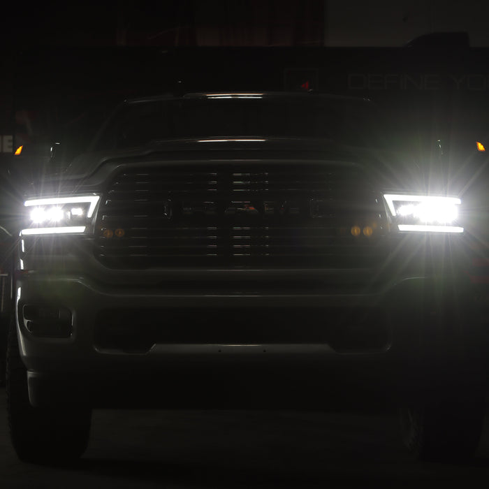 Spyder Apex LED Headlights for 2019 to 2022 RAM 2500 & 3500 with Factory Halogen Headlights - image 12
