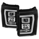 Spyder Signature Projector Headlights for 2011 to 2016 Ford F-250, F-350 & F-450 Super Duty - image 1
