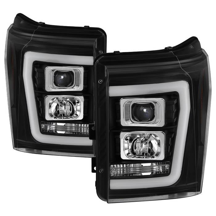 Spyder Signature Projector Headlights for 2011 to 2016 Ford F-250, F-350 & F-450 Super Duty - image 1