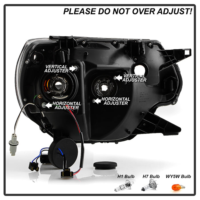 Spyder Signature Projector Headlights for 2012 to 2015 Toyota Tacoma - image 11