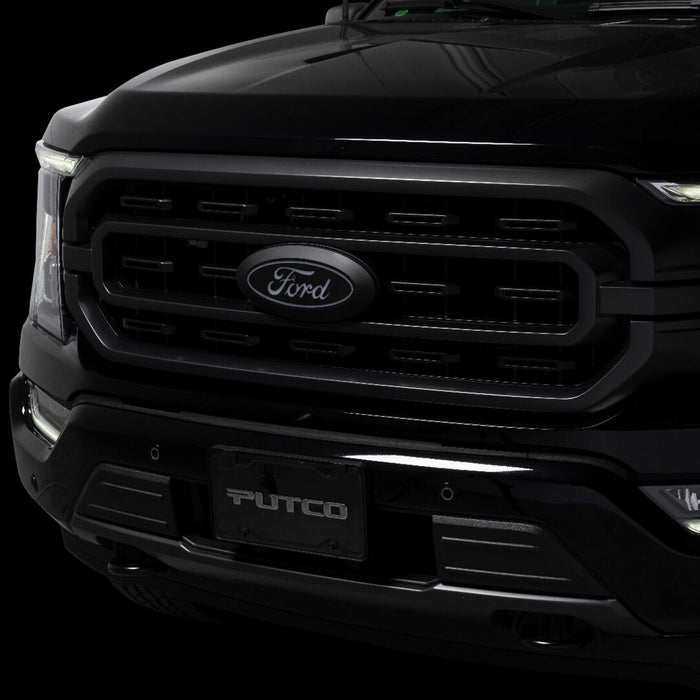 Putco Luminix Light Up LED Grille Emblem for 2018-2023 Ford F-150 & 2022-2023 F-150 Lightning without Front Camera - image 5