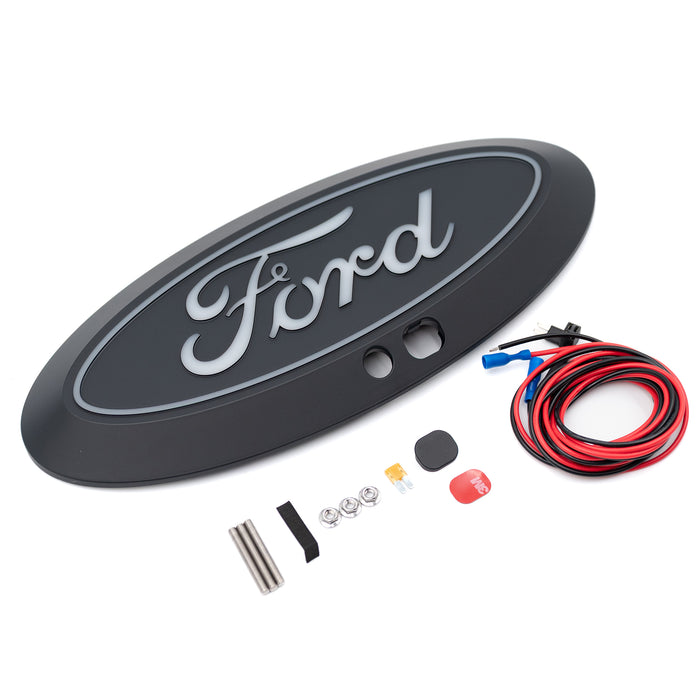 Putco Luminix Light Up LED Grille Emblem for 2017-2019 Ford F-250, F-350 & F-450 Super Duty with Front Camera - image 2